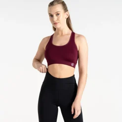 Dare 2b - Damski biustonosz sportowy Dont Sweat It | Różowy
