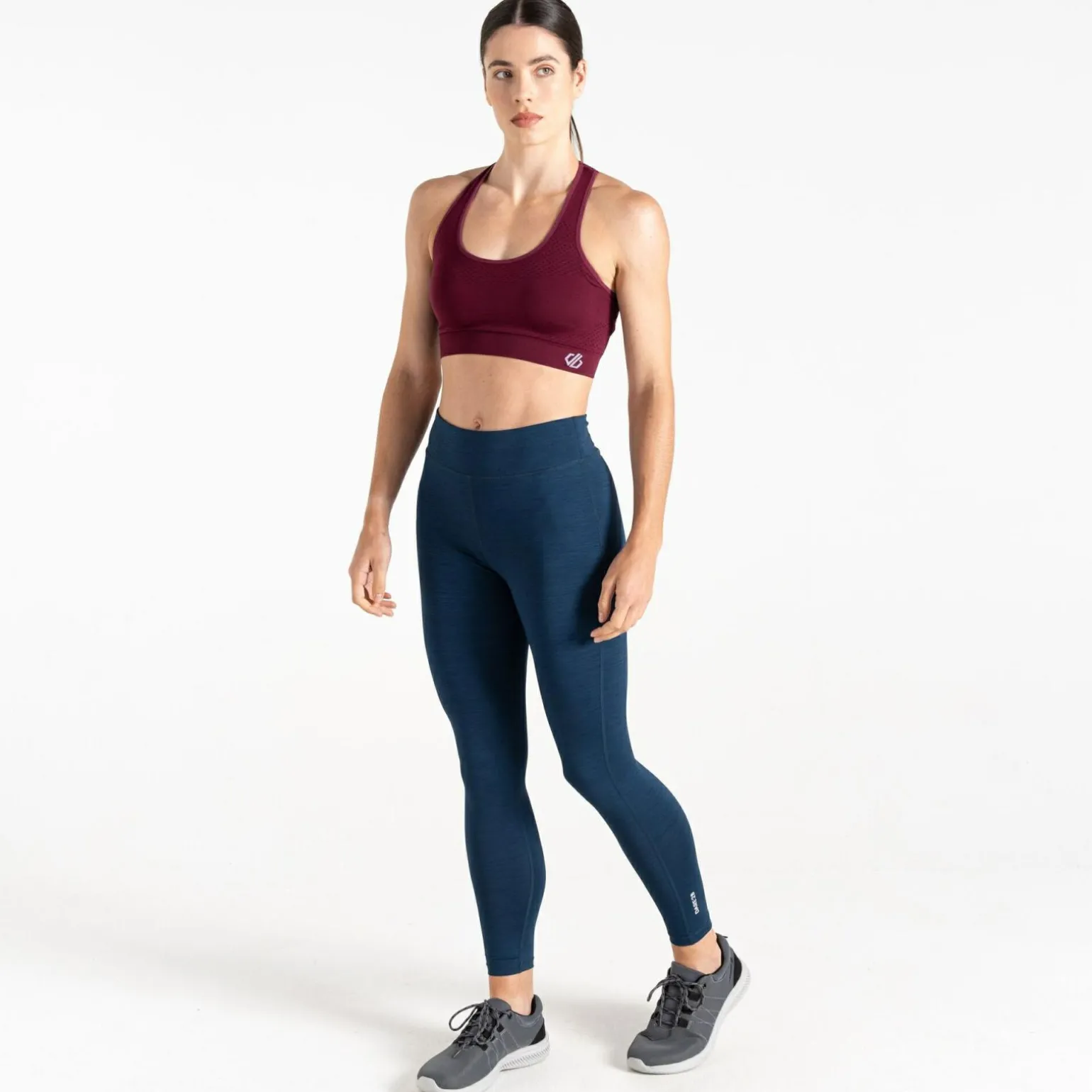 Dare 2b - Damski biustonosz sportowy Dont Sweat It | Fioletowy