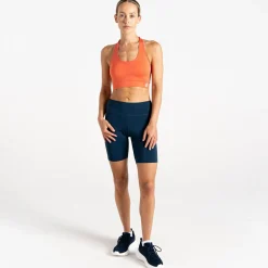 Dare 2b - Damski biustonosz sportowy Don't Sweat It II | Pomarańczowy