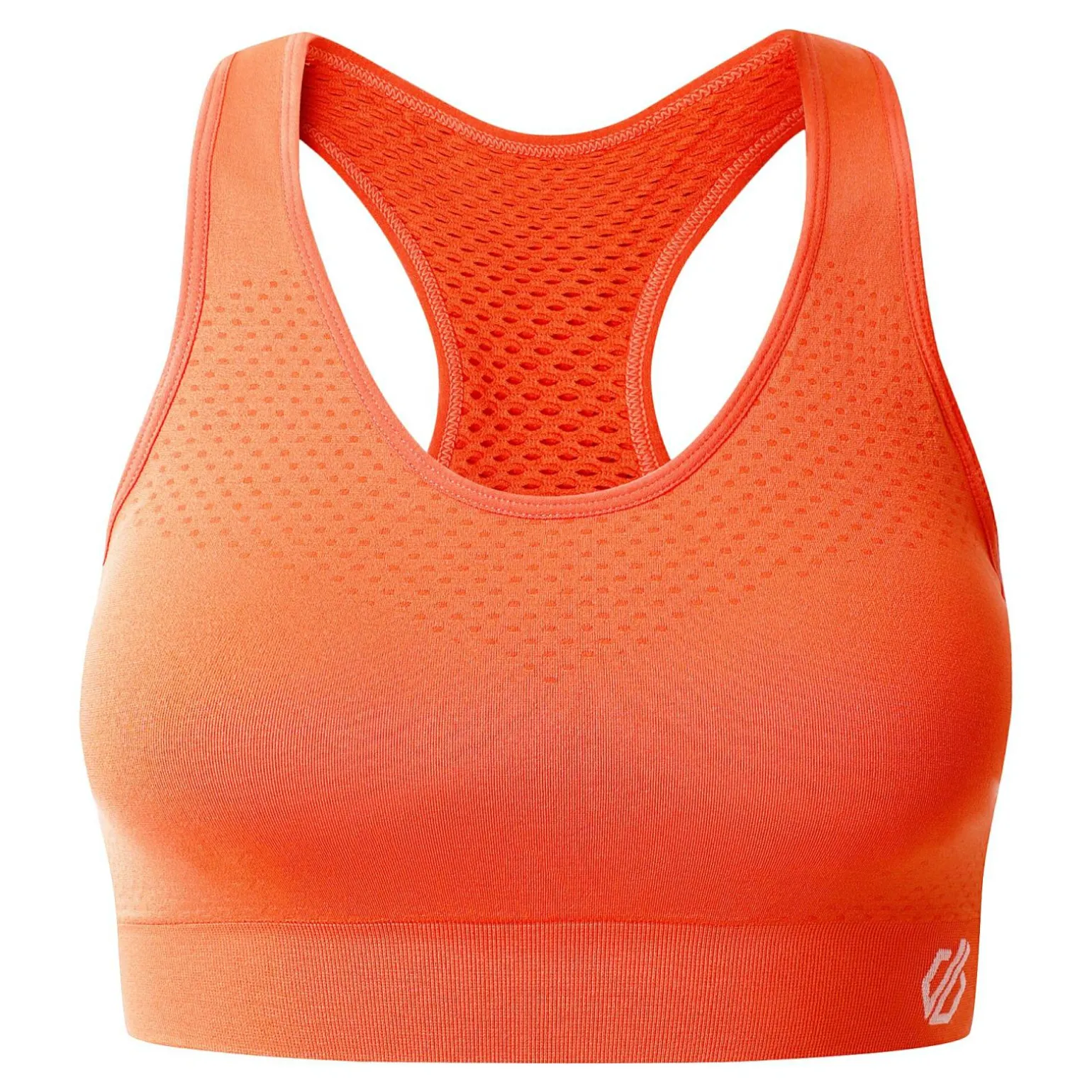 Dare 2b - Damski biustonosz sportowy Don't Sweat It II | Pomarańczowy