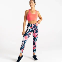 Dare 2b - Damski biustonosz sportowy Don't Sweat It II | Różowy
