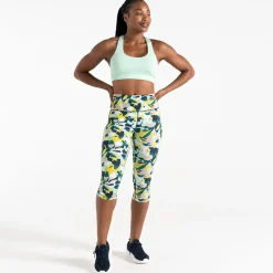 Dare 2b - Damskie legginsy do ćwiczeń 3/4 Influential | Niebieski