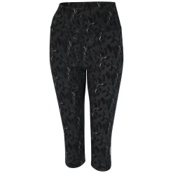 Dare 2b - Damskie legginsy do ćwiczeń 3/4 Influential | Czarny
