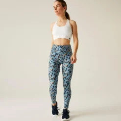 Dare 2b - Damskie legginsy do ćwiczeń Influential | Niebieski