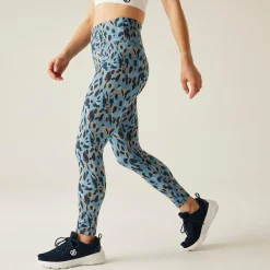 Dare 2b - Damskie legginsy do ćwiczeń Influential | Niebieski