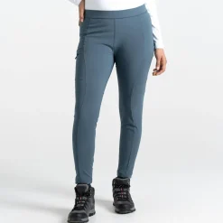 Dare 2b - Damskie legginsy Melodic II | Niebiesko-pomarańczowy
