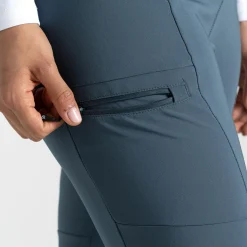 Dare 2b - Damskie legginsy Melodic II | Niebiesko-pomarańczowy
