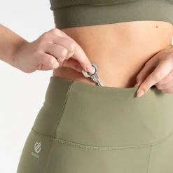 Dare 2b - Damskie legginsy do ćwiczeń Influential | Zielony