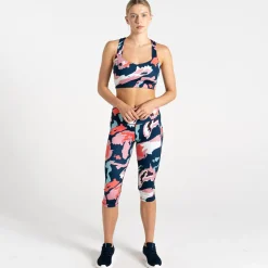 Dare 2b - Damskie legginsy 3/4 Influential II | Niebieski