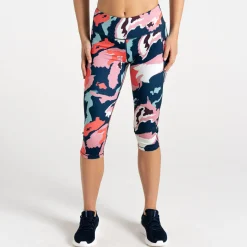Dare 2b - Damskie legginsy 3/4 Influential II | Niebieski