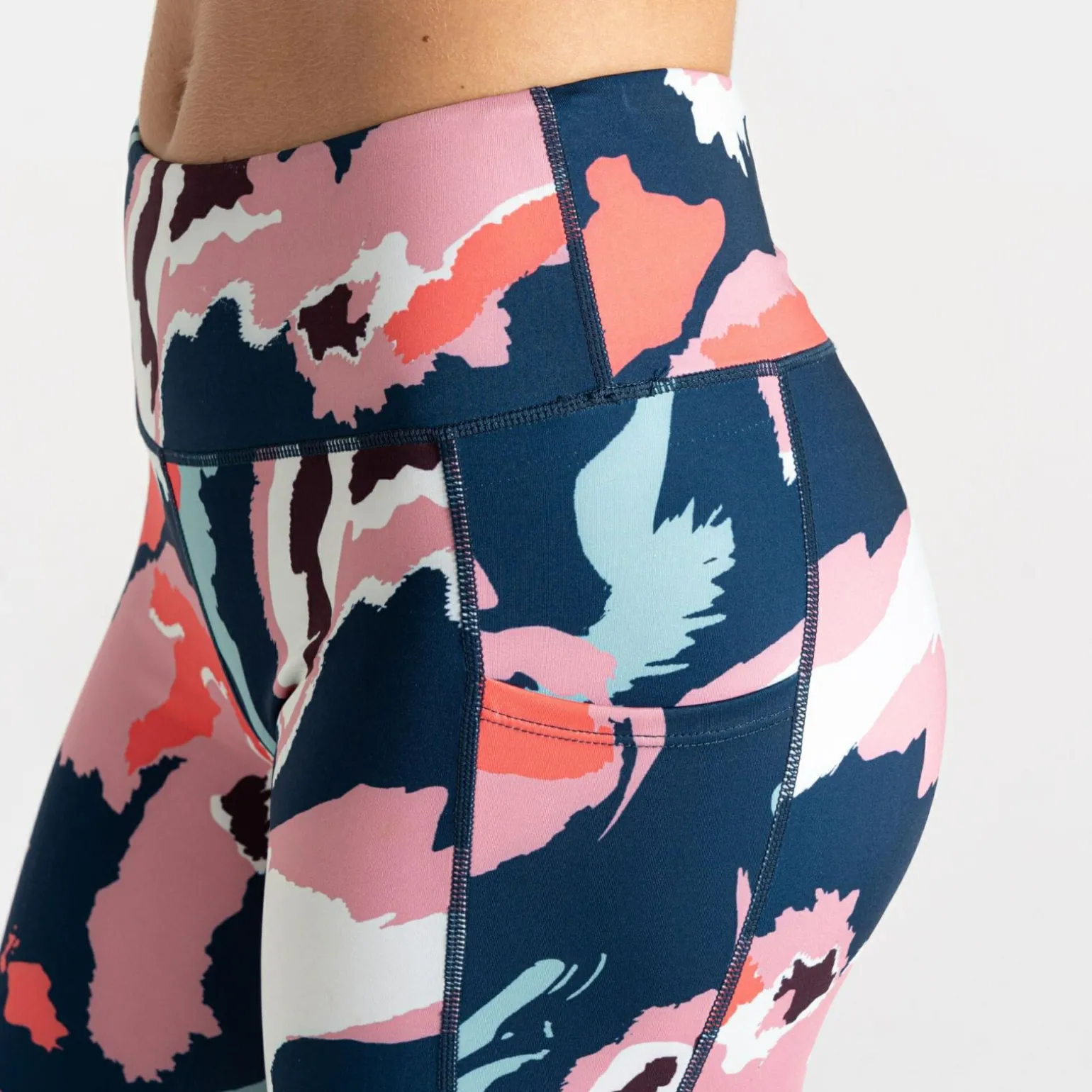 Dare 2b - Damskie legginsy 3/4 Influential II | Niebieski