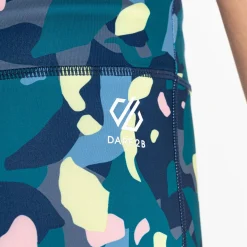 Dare 2b - Damskie legginsy do ćwiczeń 3/4 Influential | Zielony