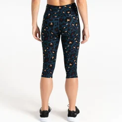 Dare 2b - Damskie legginsy do ćwiczeń 3/4 Influential | Niebieski