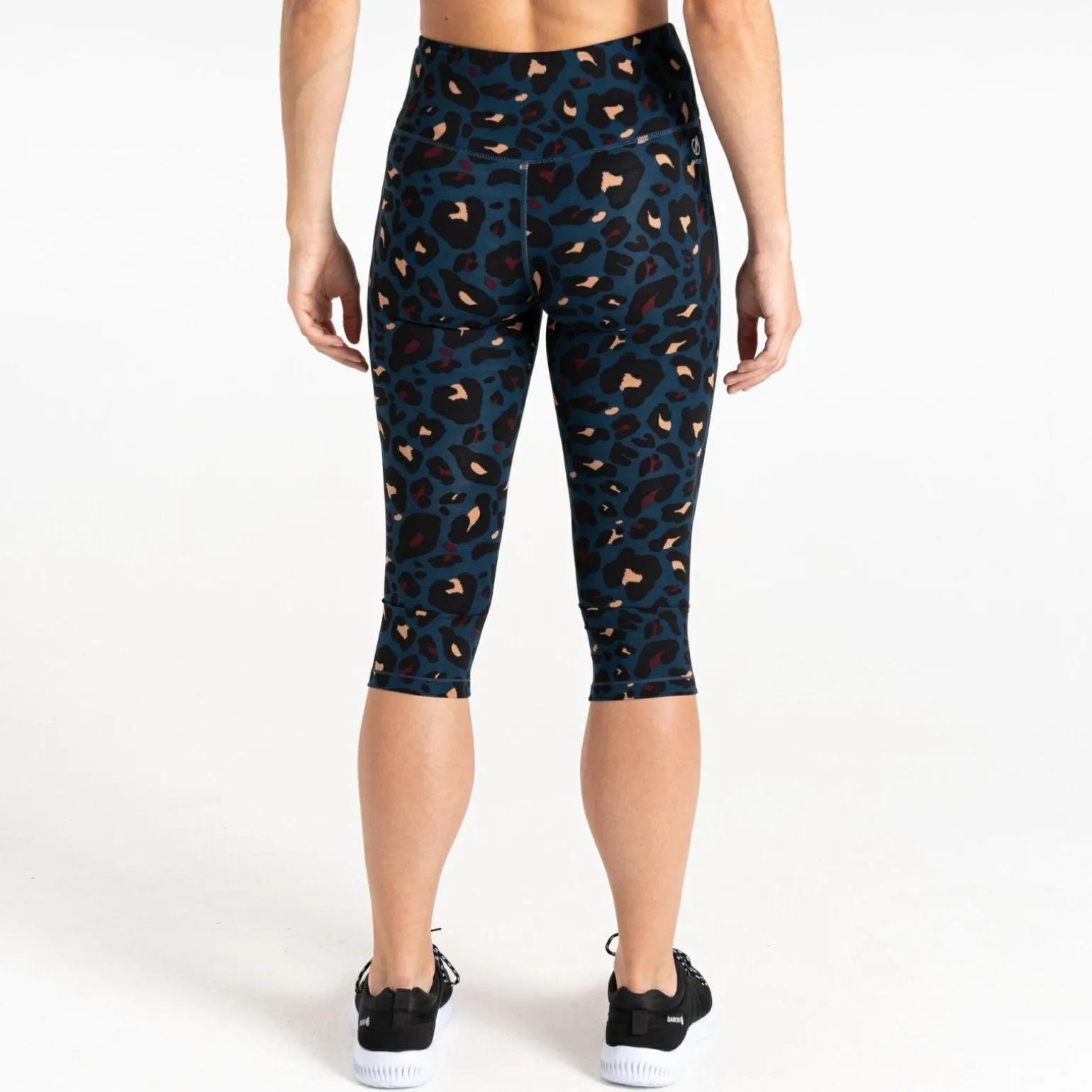 Dare 2b - Damskie legginsy do ćwiczeń 3/4 Influential | Niebieski