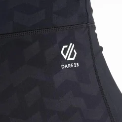 Dare 2b - Damskie legginsy 7/8 Influential | Czarny we wzór