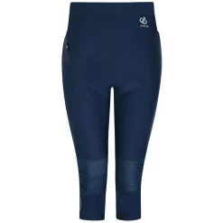 Dare 2b - Damskie legginsy rowerowe 3/4 Worldly | Niebieski