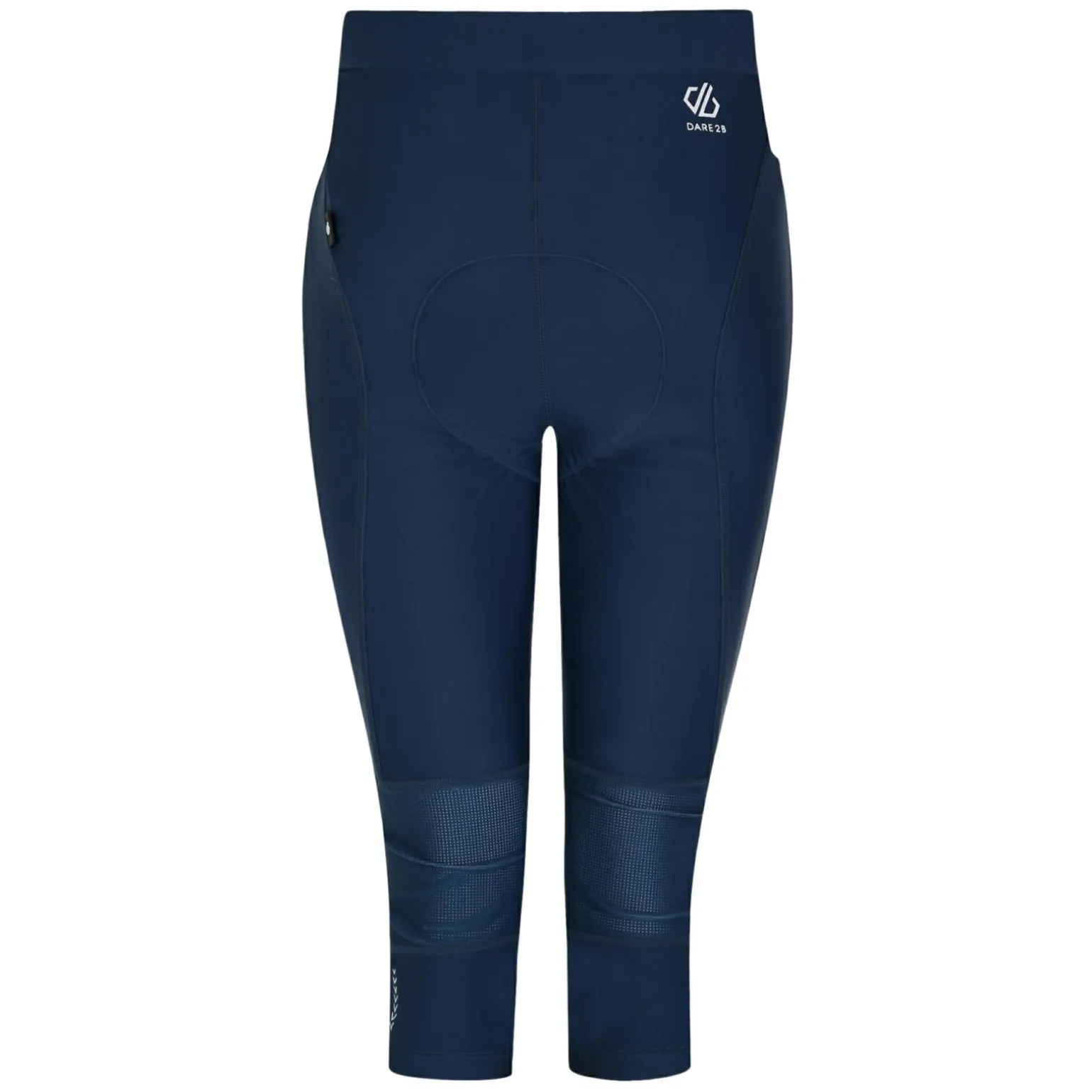 Dare 2b - Damskie legginsy rowerowe 3/4 Worldly | Niebieski
