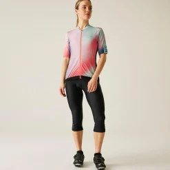 Dare 2b - Damskie legginsy rowerowe 3/4 Worldly | Czarny