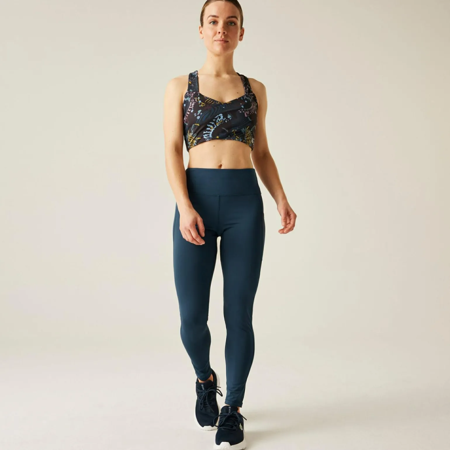 Dare 2b - Damskie legginsy Influential II | Niebieski