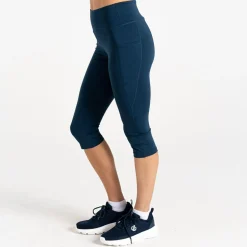 Dare 2b - Damskie legginsy 3/4 Influential II | Niebieski