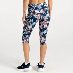 Dare 2b - Damskie legginsy 3/4 Influential II | Niebieski