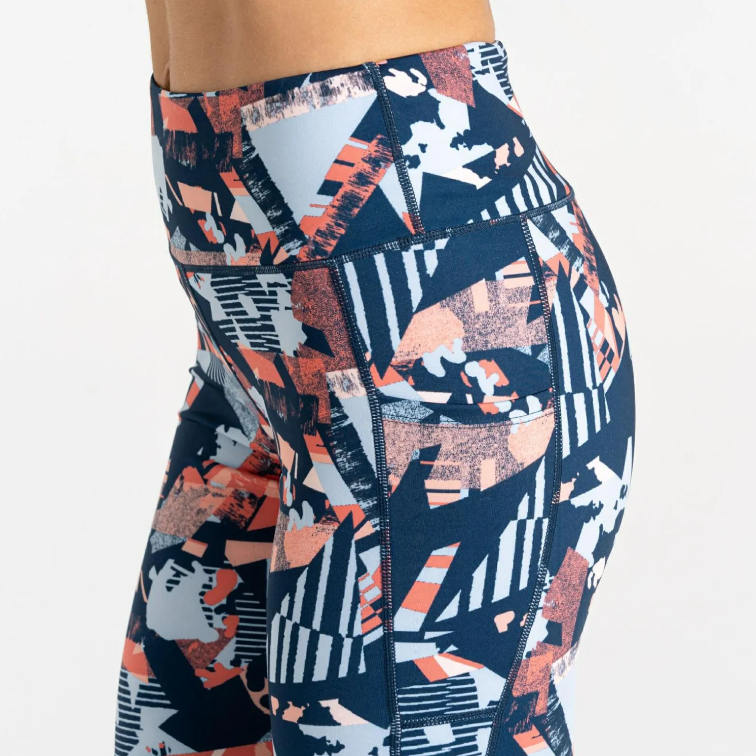 Dare 2b - Damskie legginsy 3/4 Influential II | Niebieski