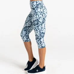 Dare 2b - Damskie legginsy 3/4 Influential II | Niebieski