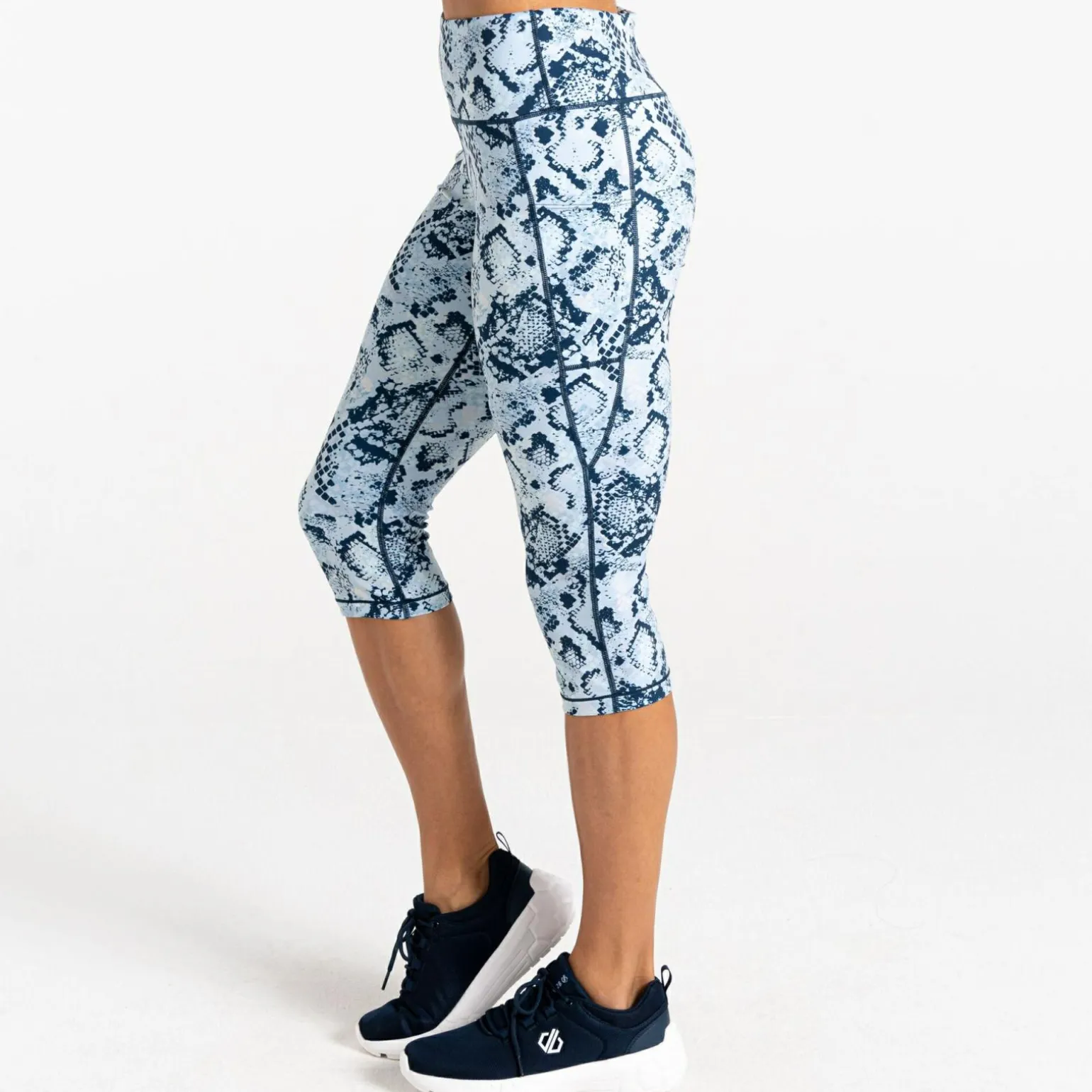 Dare 2b - Damskie legginsy 3/4 Influential II | Niebieski