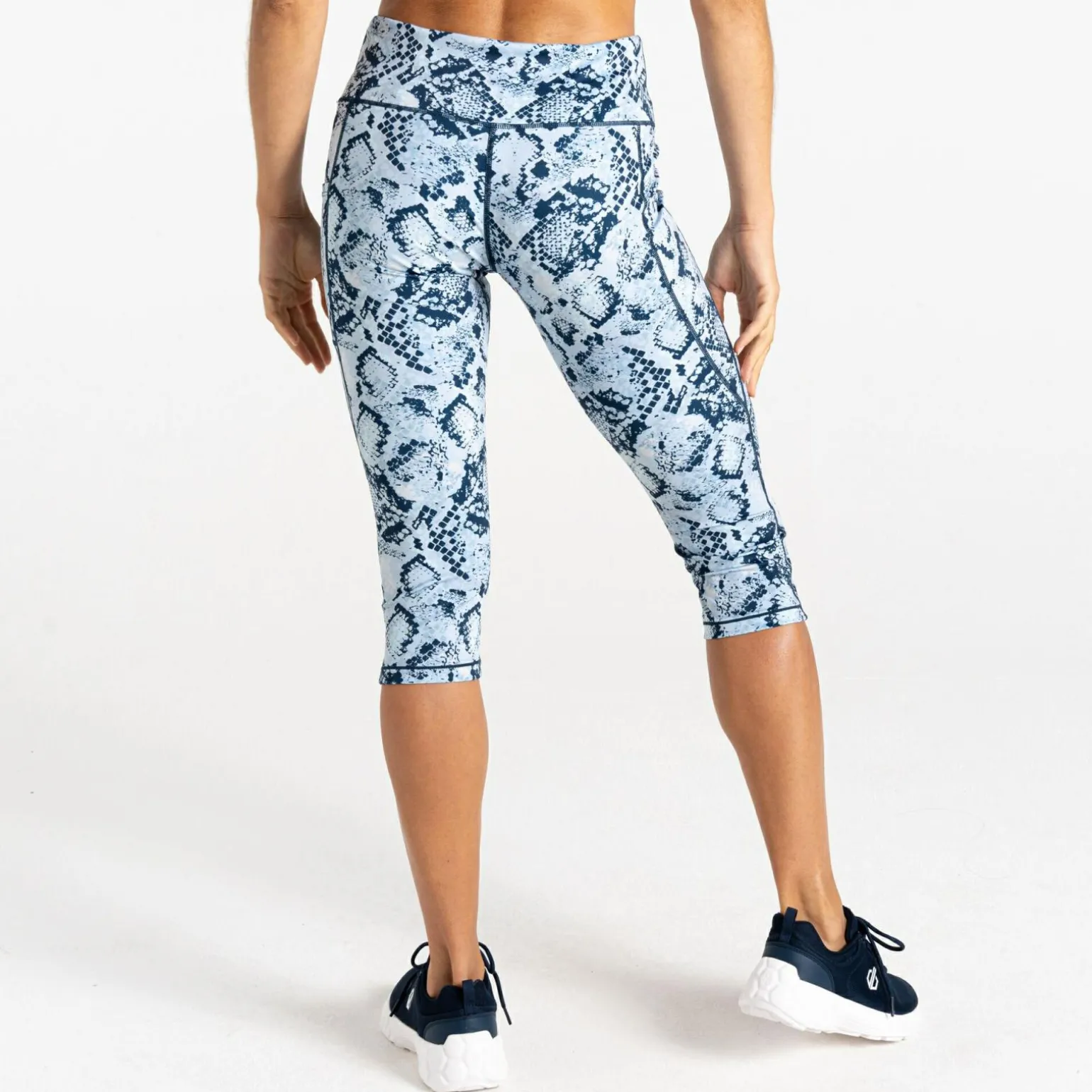 Dare 2b - Damskie legginsy 3/4 Influential II | Niebieski