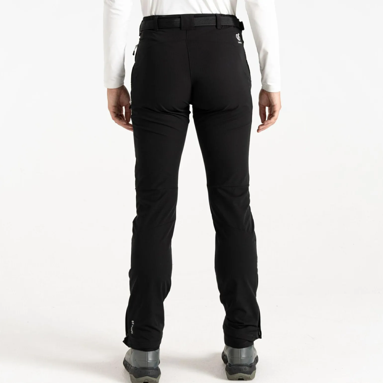 Dare 2b - Damskie spodnie trekkingowe softshell Melodic Pro | Czarny