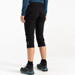 Dare 2b - Damskie spodnie trekkingowe 3/4 Melodic II | Czarny