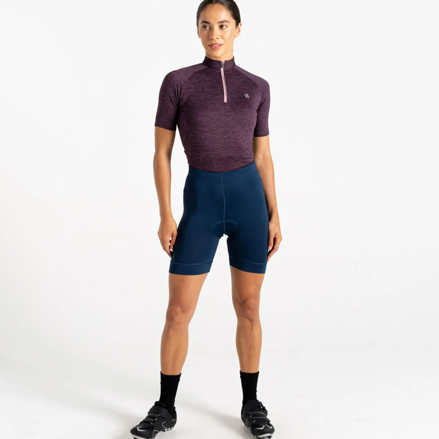 Dare 2b - Damskie szorty rowerowe Habit | Niebieski