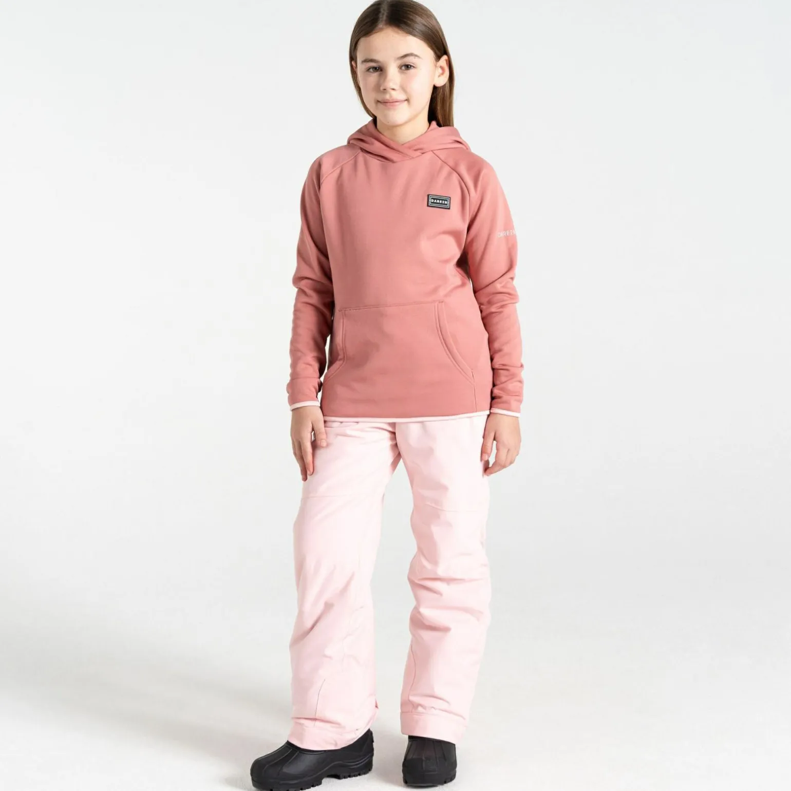 Dare 2b - Dziecięca bluza z kapturem Traverse | Różowy