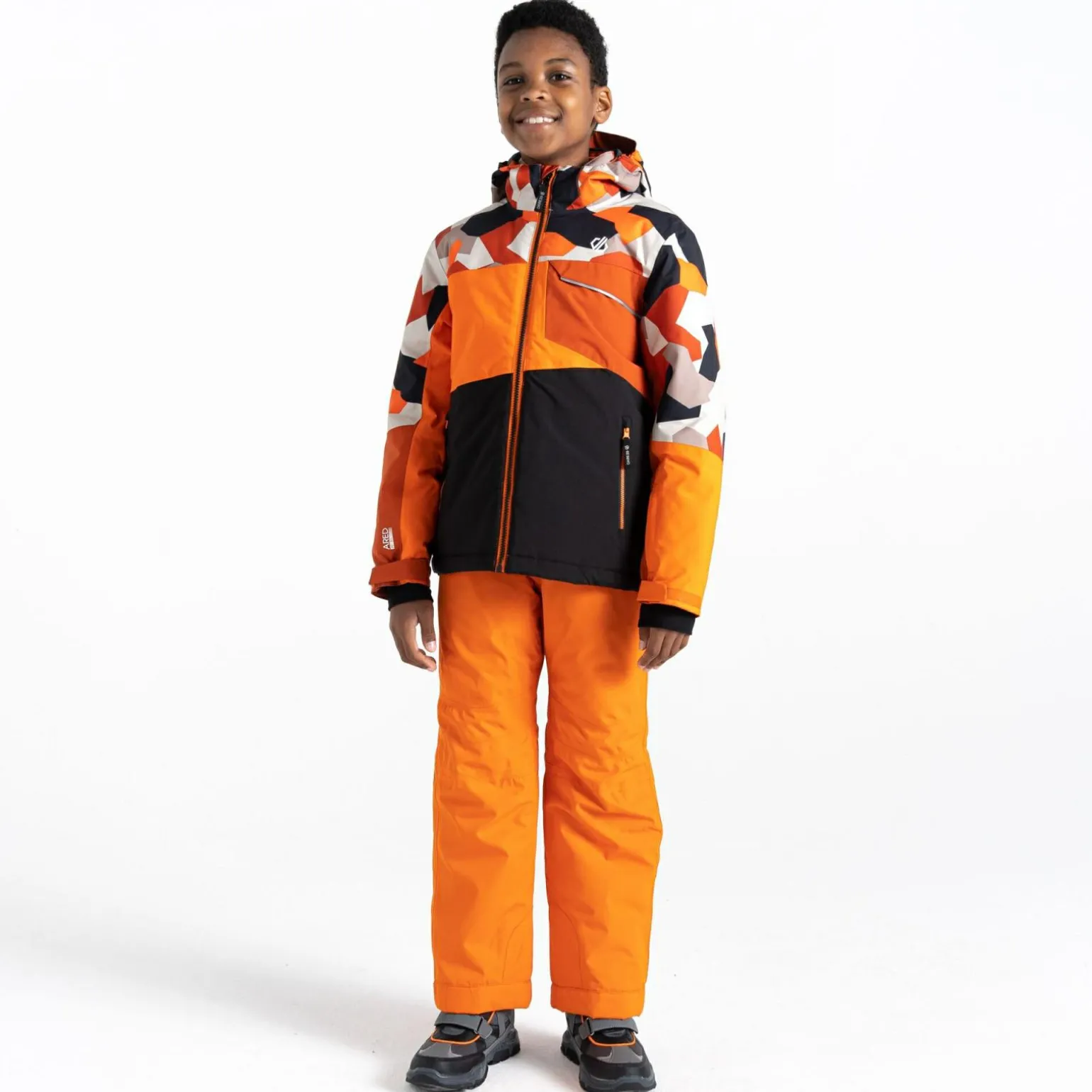 Dare 2b - Dziecięca kurtka narciarska Traverse | Orange Camo Black