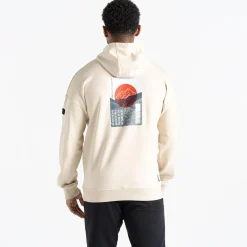 Dare 2b - Męska bluza z kapturem Distinctly Graphic | Beżowy