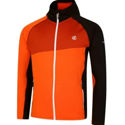 Dare 2b - Męska bluza z suwakiem Touring Core | Pomarańczowy
