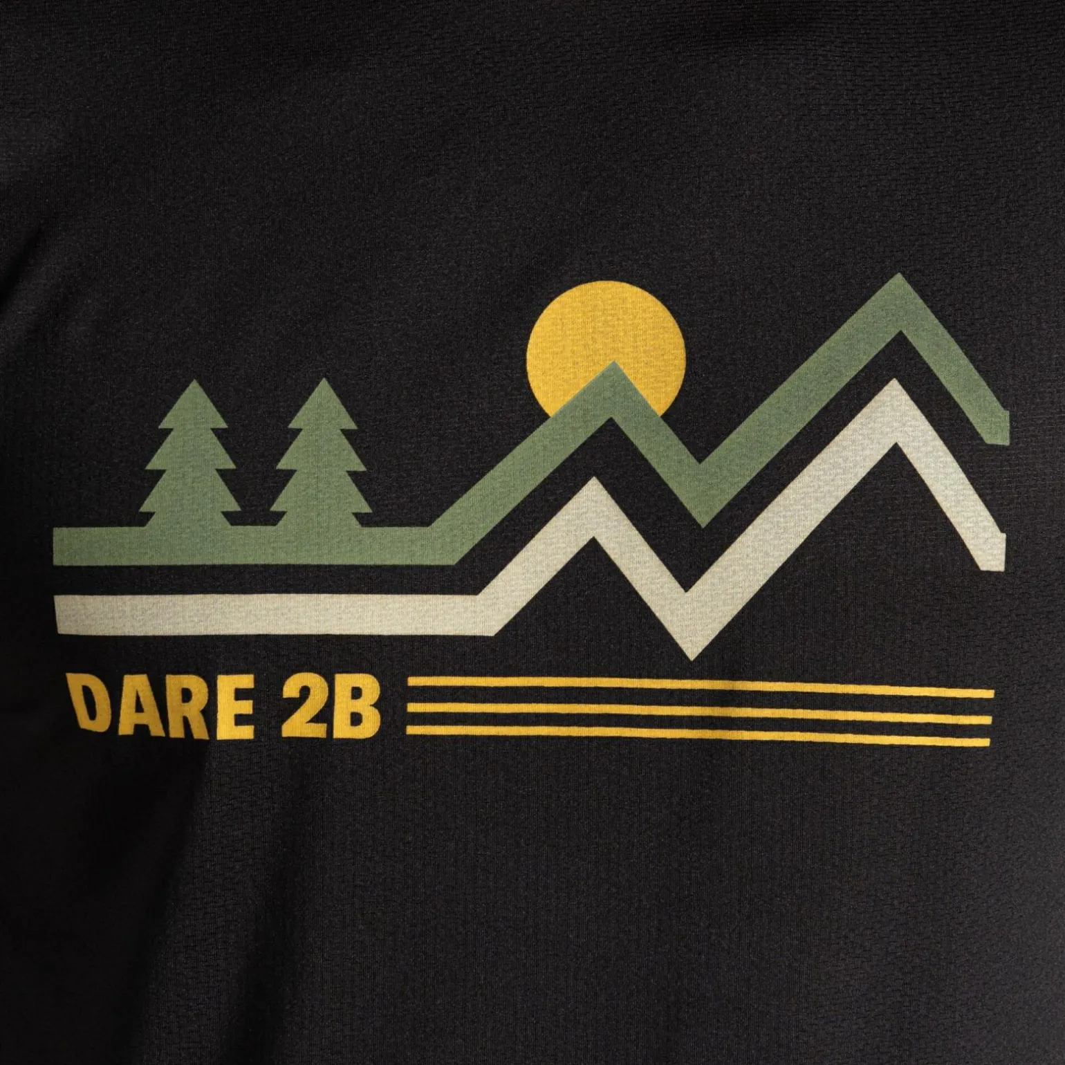 Dare 2b - Męska koszulka Tech II | Czarny