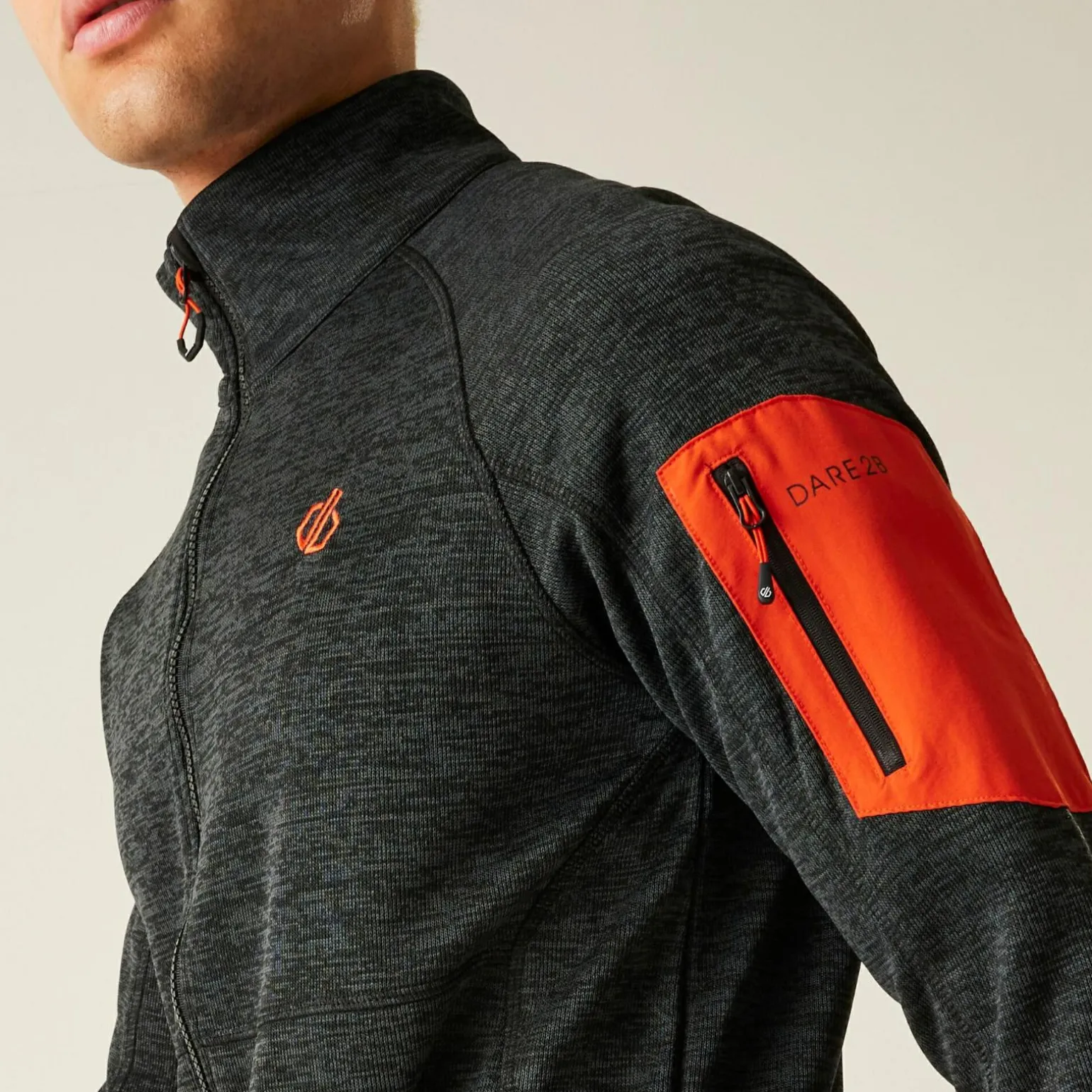 Dare 2b - Męski polar Torrek Thermal | Czarny