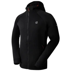 Dare 2b - Męski polar z kapturem Shielding | Czarny