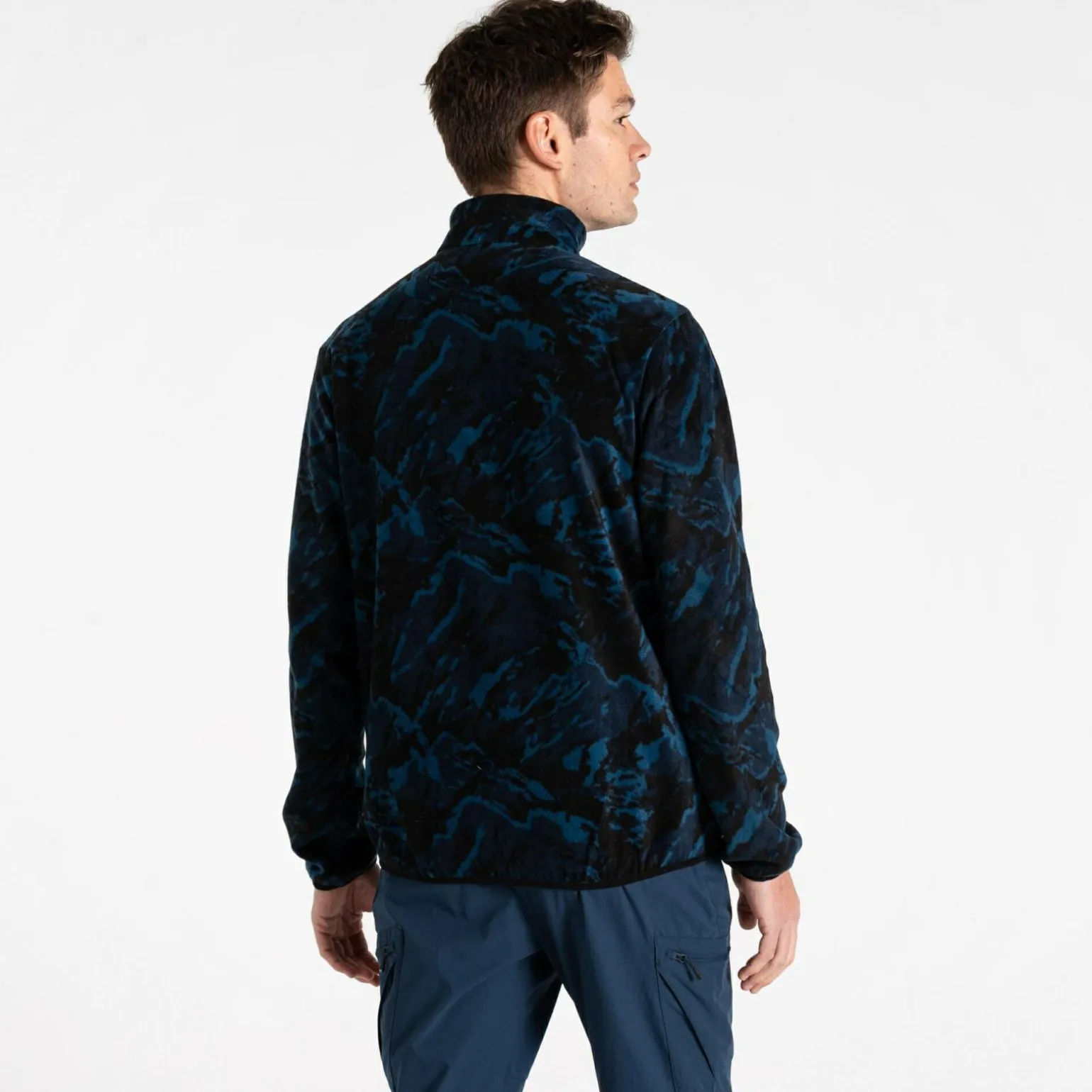 Dare 2b - Męski polar z suwakiem 1/4 Affinity | Niebieski