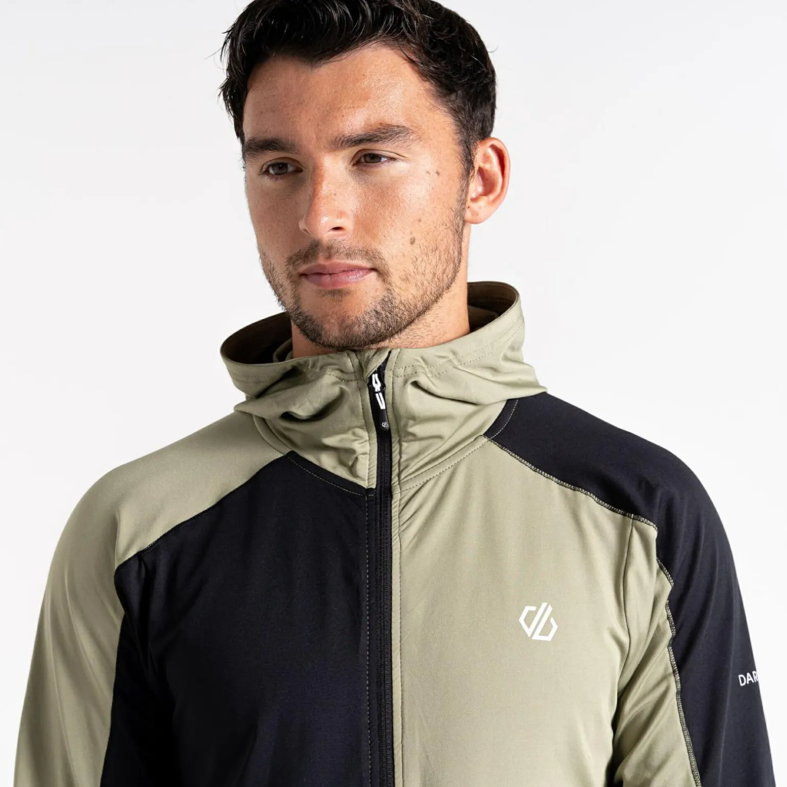 Dare 2b - Męski softshell Assimilate | Zielono-czarny