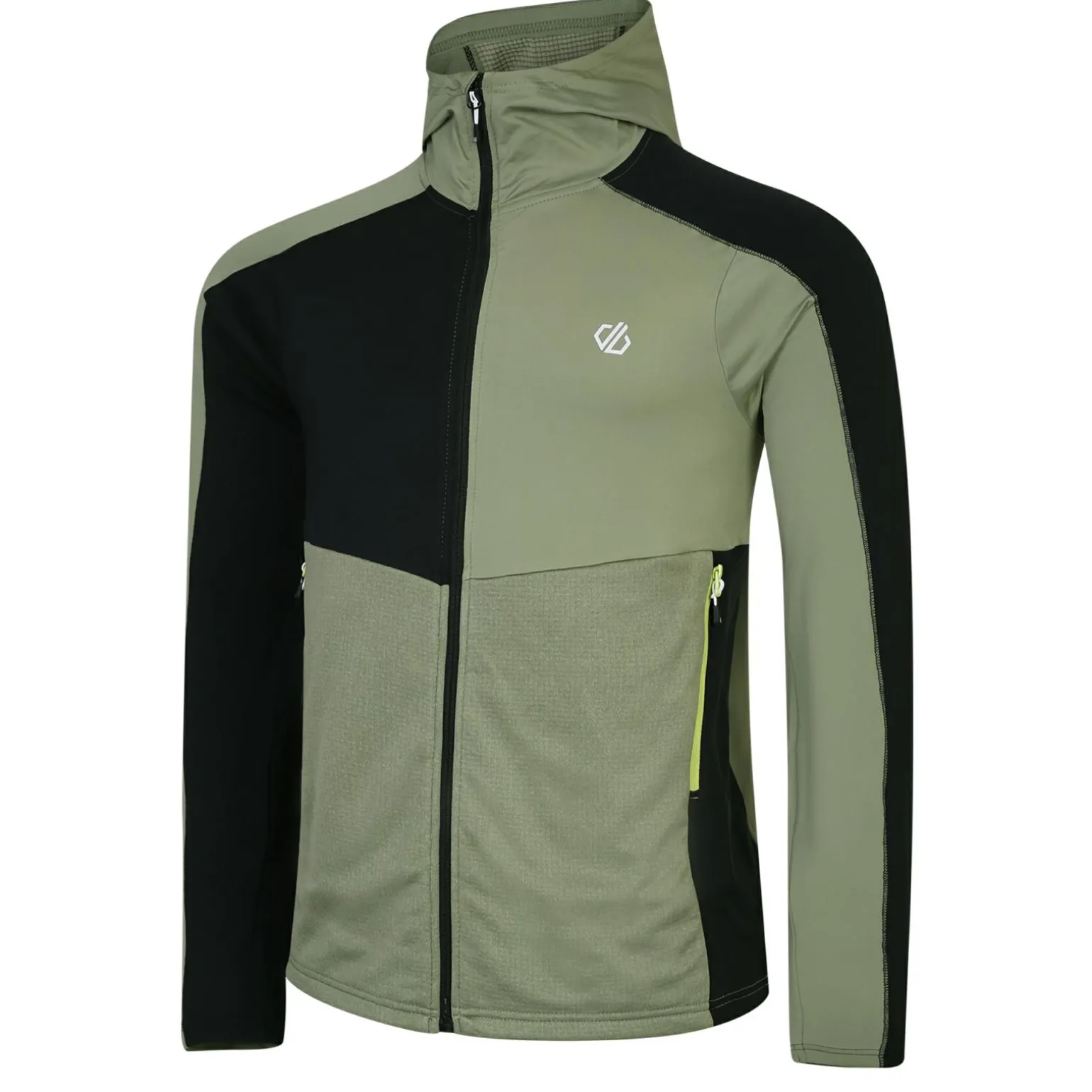 Dare 2b - Męski softshell Assimilate | Zielono-czarny