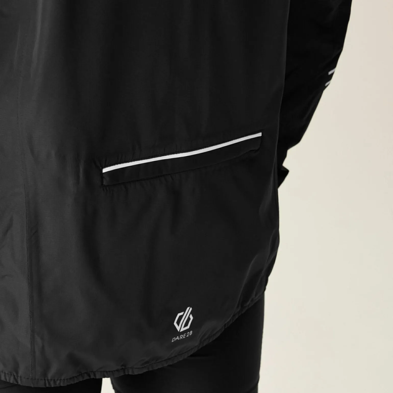Dare 2b - Unisex kurtka przeciwdeszczowa Illume | Czarny