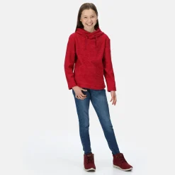 Dziecięca bluza z kapturem Kacie | Różowy