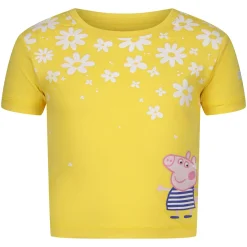 Dziecięca koszulka Peppa | Żółty