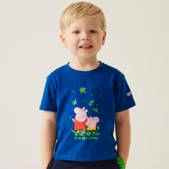 Dziecięca koszulka Peppa | Niebieski
