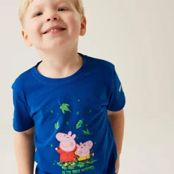 Dziecięca koszulka Peppa | Niebieski