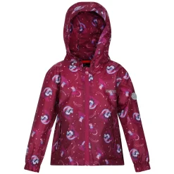 Dziecięca kurtka kieszonkowa Peppa Pack It | Bordowy