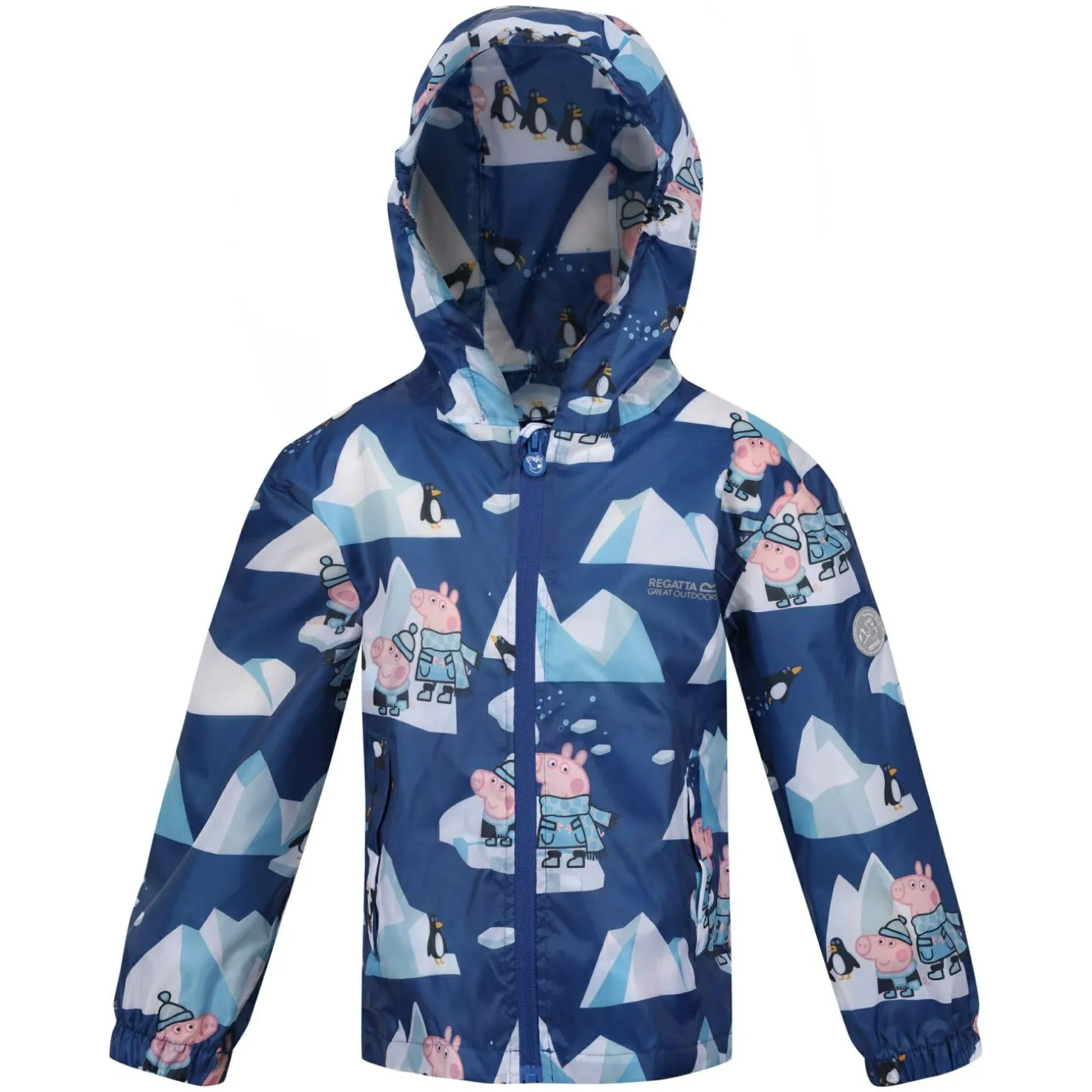 Dziecięca kurtka kieszonkowa Peppa Pack It | Ciemnoniebieski