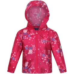 Dziecięca kurtka kieszonkowa Peppa Pack It | Różowy